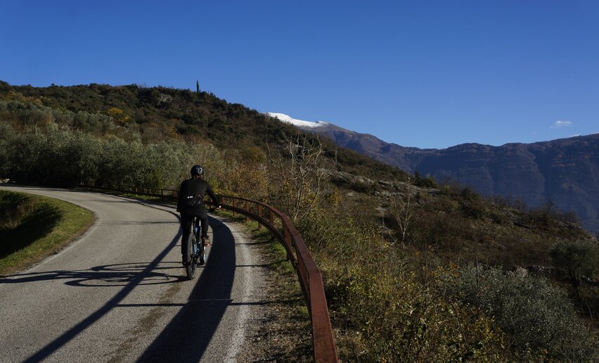 La dura salita verso Padaro | © Archivio Garda Trentino (ph. Marco Giacomello), Garda Trentino 